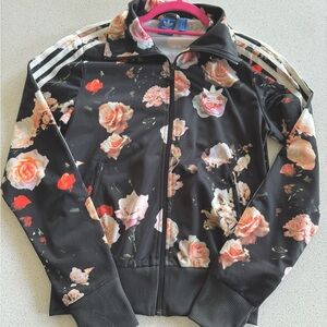 Adidas Women’s Floral Full Zip Jacket